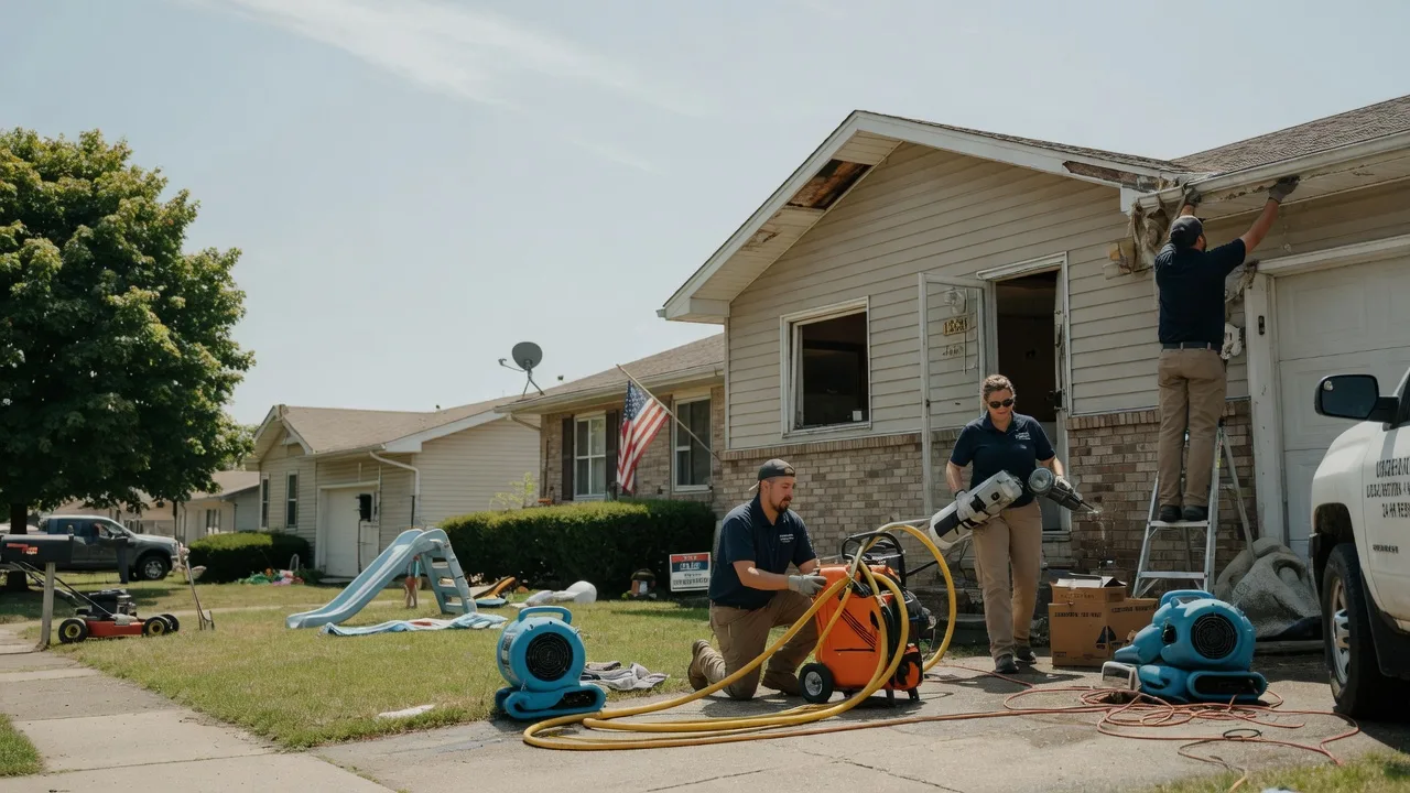 Water Damage Restoration in Woosung, IL near me